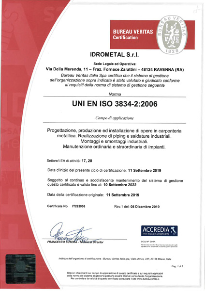 CERTIFICATO ISO 3834.2006 - IDROMETAL.pdf